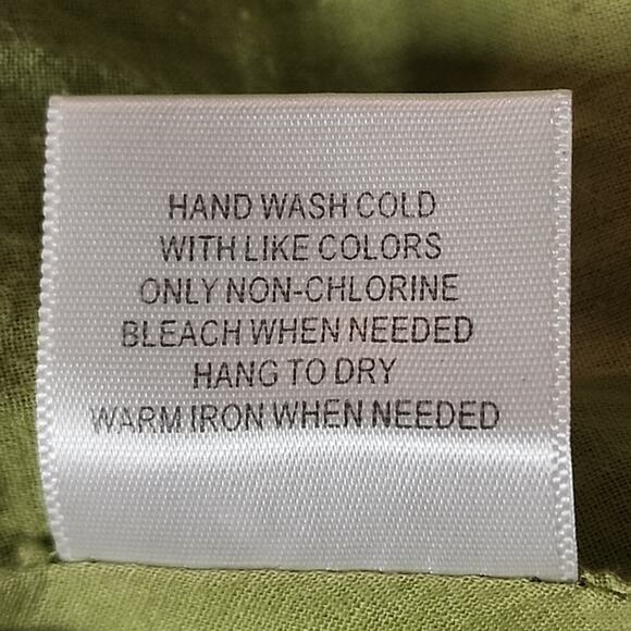 ModCloth Womens Sz L Green Olive , Lined, Belted Sailor Retro ,Viscose Blend - Picture 7 of 10